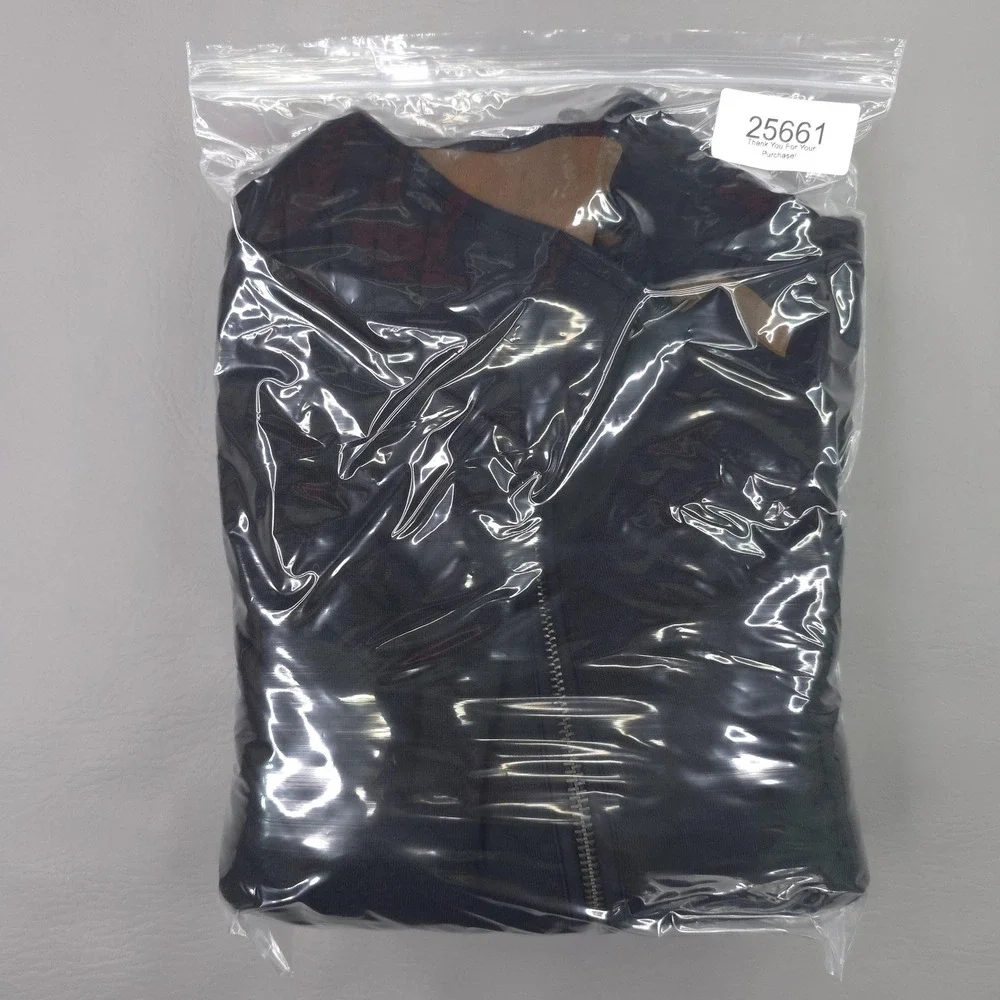 Banana Republic Sweater Mens XL Black 1/4 Zip Knit Pullover Quilted Geometric